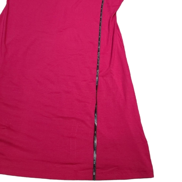 CHICO'S hot pink muumuu dress 8 - Picture 6 of 7